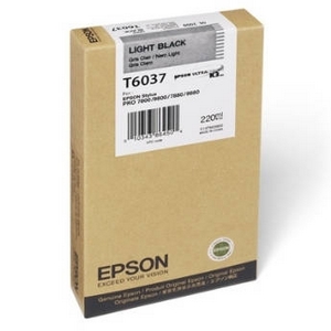 Mực in Epson T6037 Hộp mực Xám (220ml) (C13T603700)